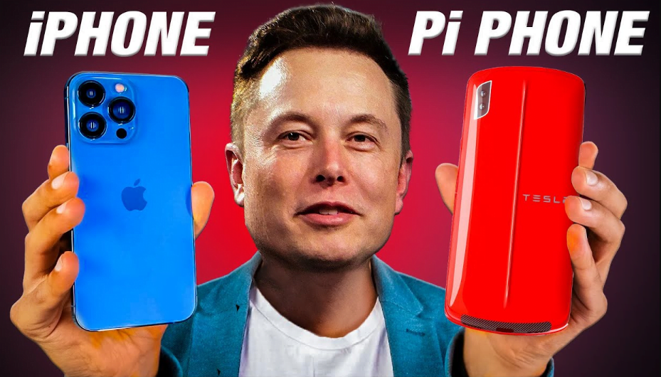 Phone tesla First page
